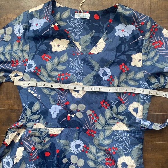 Karma East Ella Wrap dress in Gardenia - Picture 5 of 15